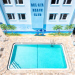 Bel Air Beach Club--Front Building and Pool
