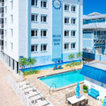 Bel Air Beach Club--Front Building and Pool