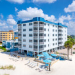 Bel Air Beach Club--Beachside Building View