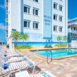 Bel Air Beach Club--Front Building and Pool
