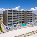 Island Towers Resort--Aerial View--Beachside