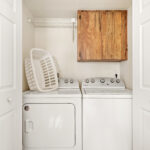 2nd/3rd Story Washer and Dryer In Unit