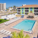 Aerial View of Resort and Pool