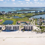 Tropical Sands Resort Aerial View From the Beach Side